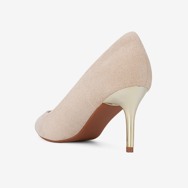 Zapatos Dama Beige 2YT127