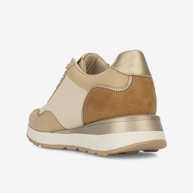 Zapatillas Mujer Beige/Camel 2YZ153