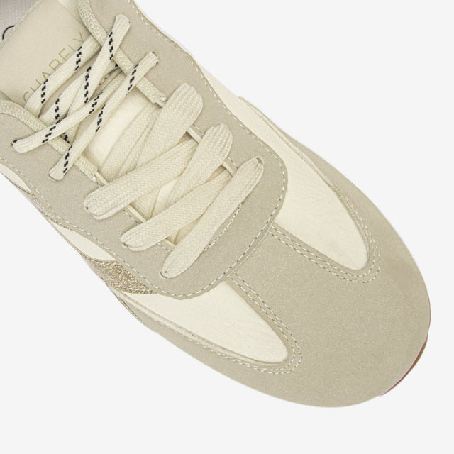 Zapatillas Mujer Blanco/Dorado 2YZ155