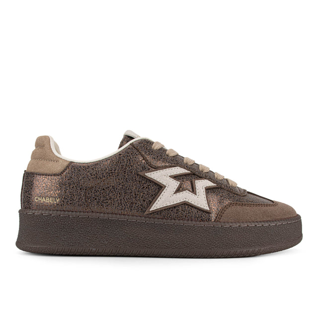 Zapatilla Mujer Marron Metalizado 2YZ161