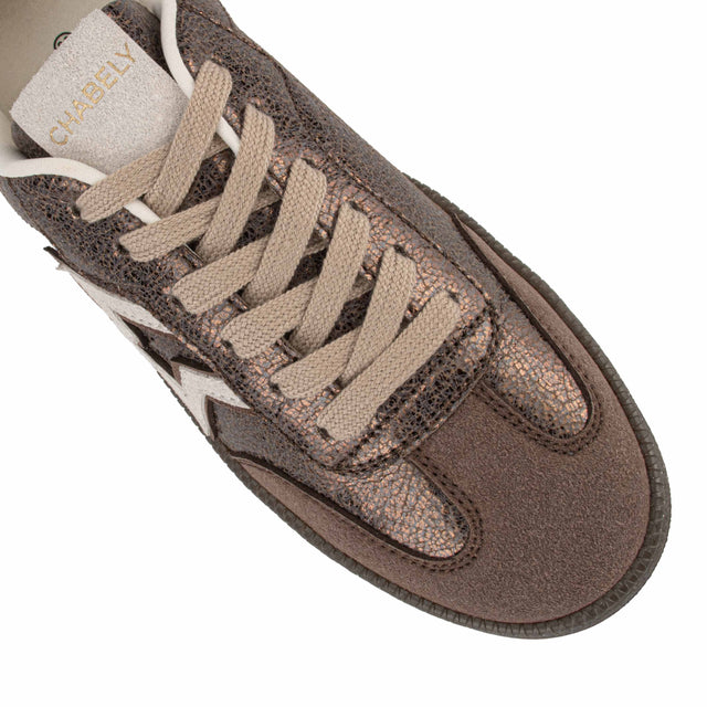 Zapatilla Mujer Marron Metalizado 2YZ161
