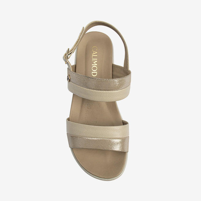 Sandalia Casual Marfil 3CC1003