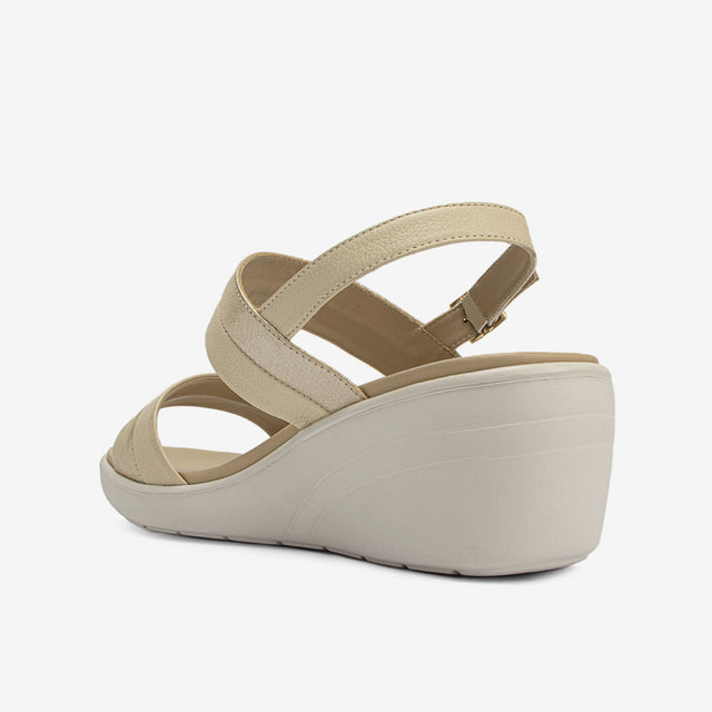 Sandalia Casual Marfil 3CC1003