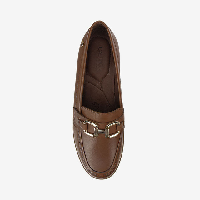 Mocasín Casual Cogñac 3CE6001