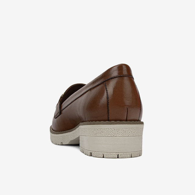 Mocasín Casual Cogñac 3CE6001
