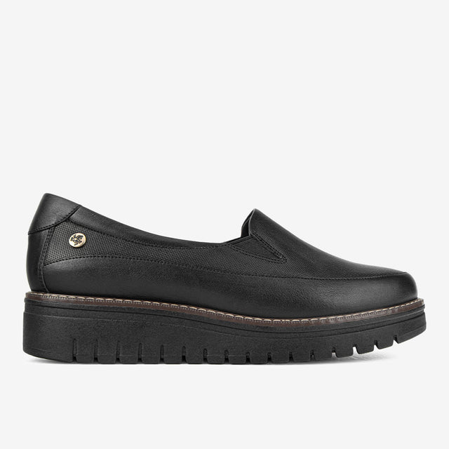 Mocasín Casual Negro 3CJ8002