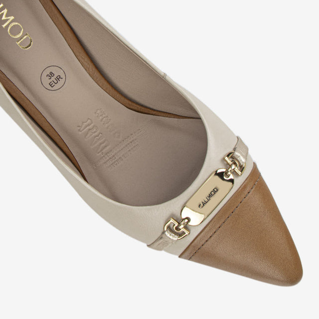 Zapato De Vestir Marfil 3VH8001