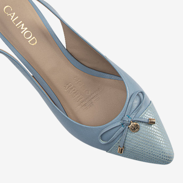 Zapato De Vestir Celeste 3VJ8001