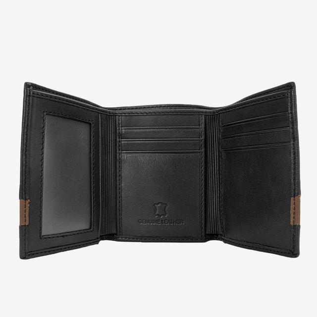 Billetera Hombre Negro 3BB9001