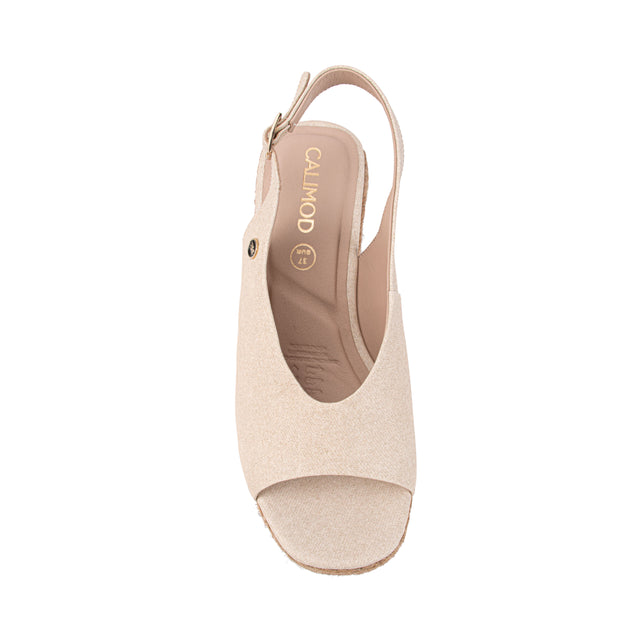 Sandalia Mujer Beige 3C17001