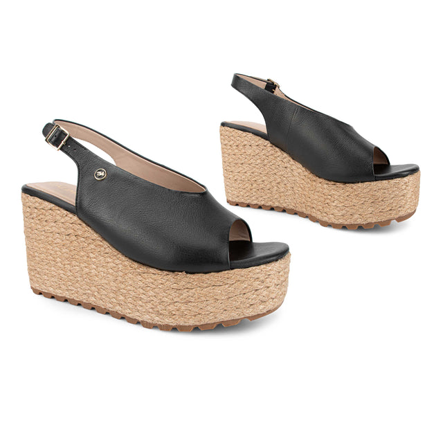 Sandalia Mujer Negro 3C17001