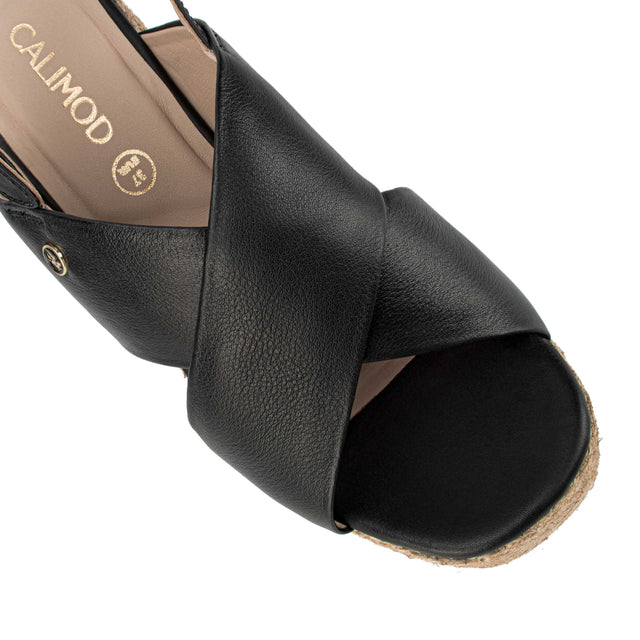 Sandalia Mujer Negro 3C17002