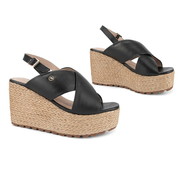 Sandalia Mujer Negro 3C17002