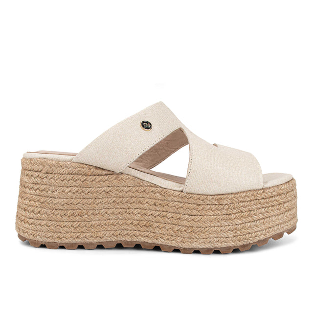 Sandalia Mujer Beige 3C18001