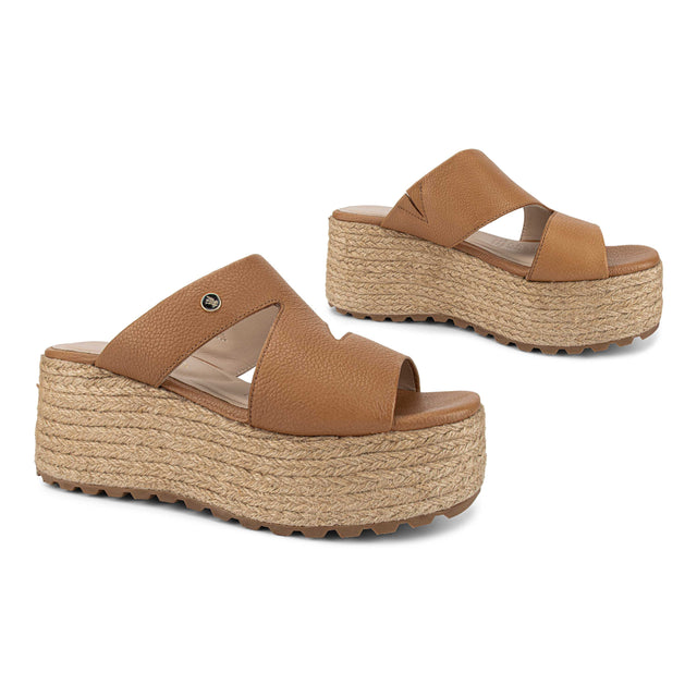 Sandalia Mujer Tan 3C18001