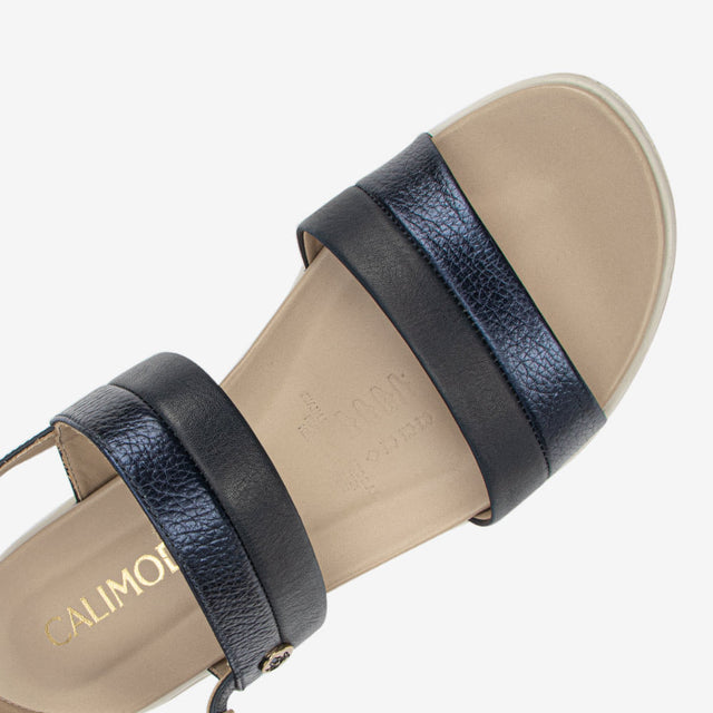 Sandalia Casual Azul 3CC1003