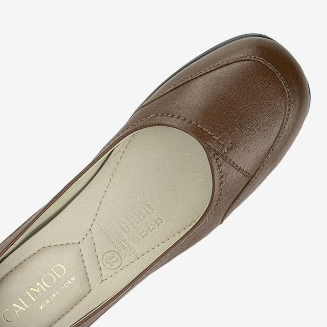 Mocasín Dama Tan 3CE5003