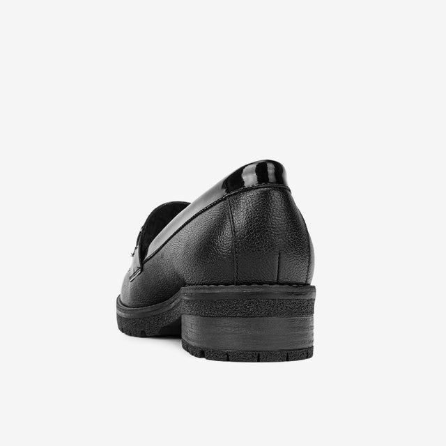 Mocasín Casual Negro 3CE6001