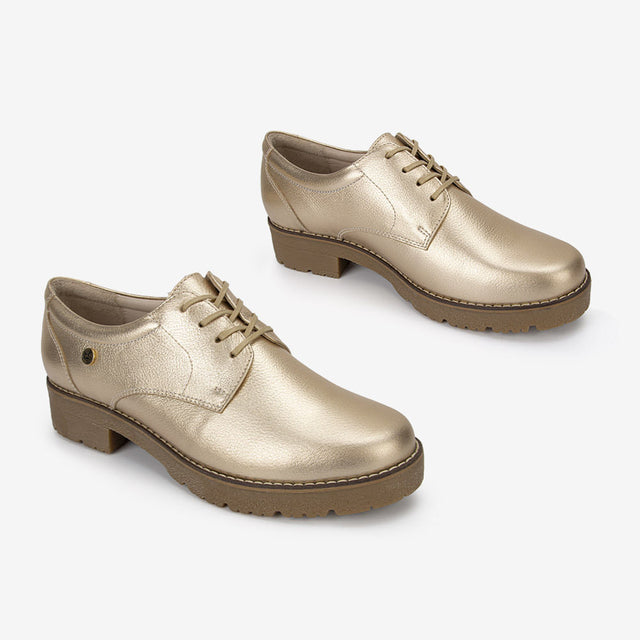 Zapatos Mujer Dorado 3CE6003