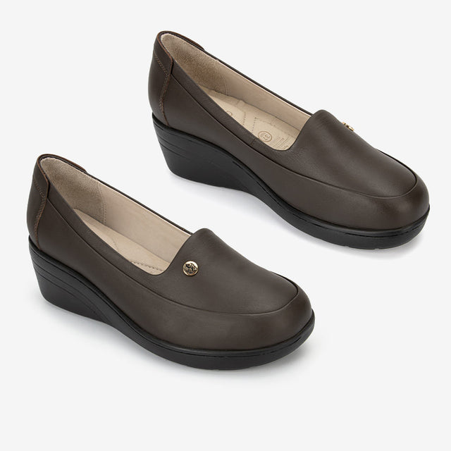 Mocasin Mujer Café # 1 3CZG003