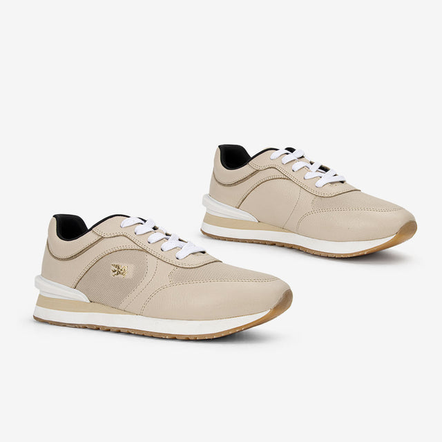 Zapatillas Mujer Marfil 3UHX004