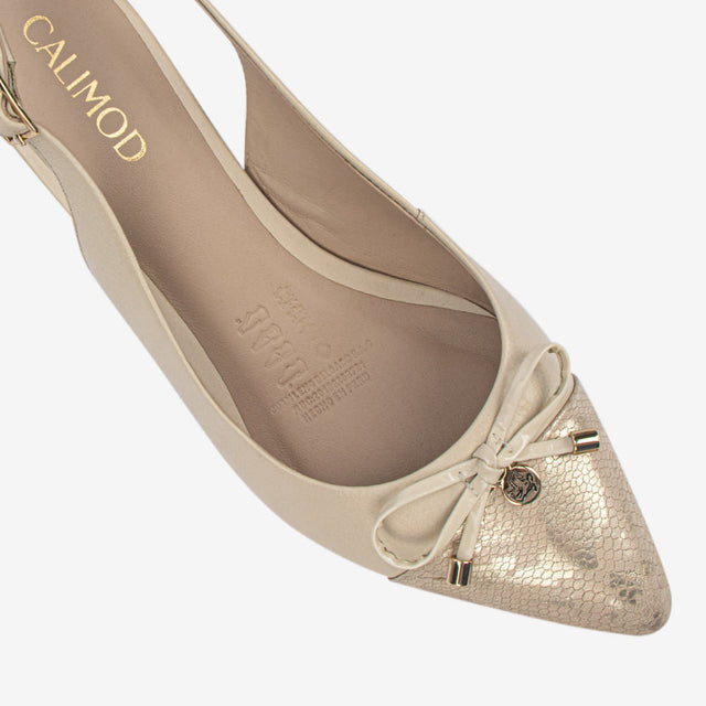 Zapato De Vestir Marfil 3VJ8001