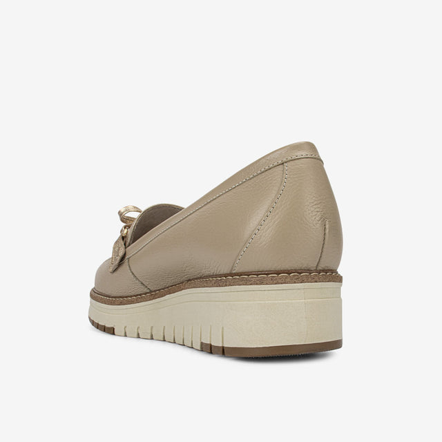 Mocasin De Damas Trigo 3CJ8003