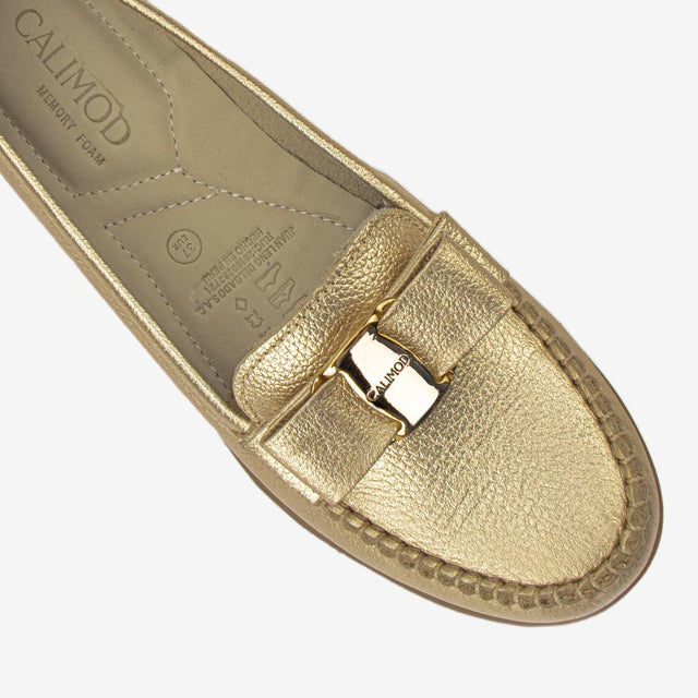 Mocasin Casual Dorado 5CN6001