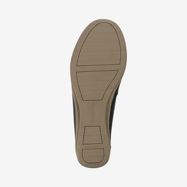 Mocasin Casual Negro 5CN6001