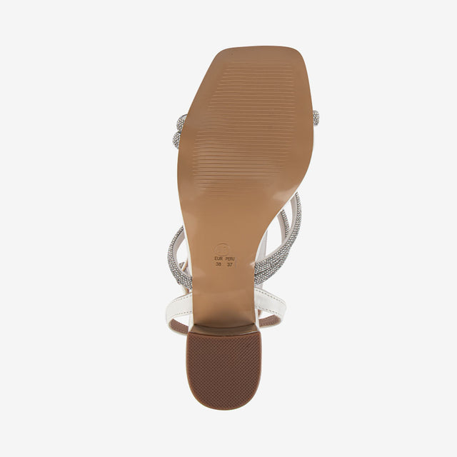 Sandalia Elegante Blanco 7YS038