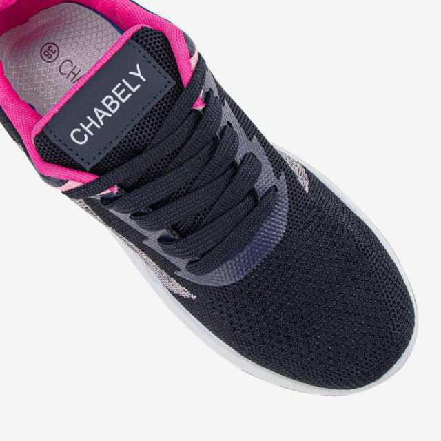 Zapatilla Casual Azul/Rosa 7YZ062