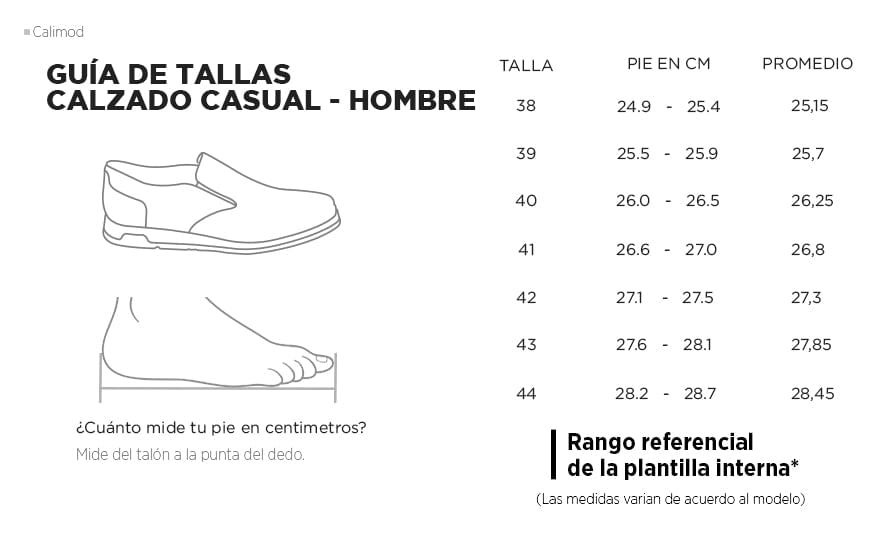 Calimod hombre casual