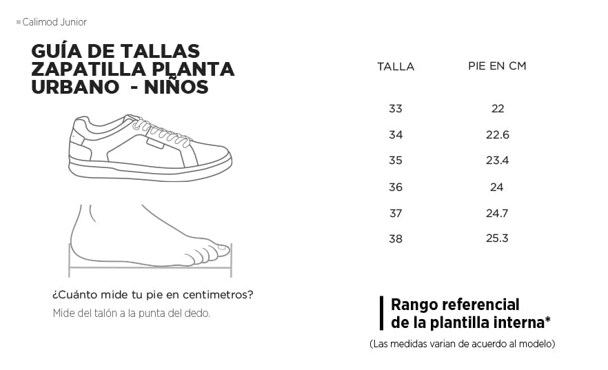 Calimod Junior zapatilla urbana