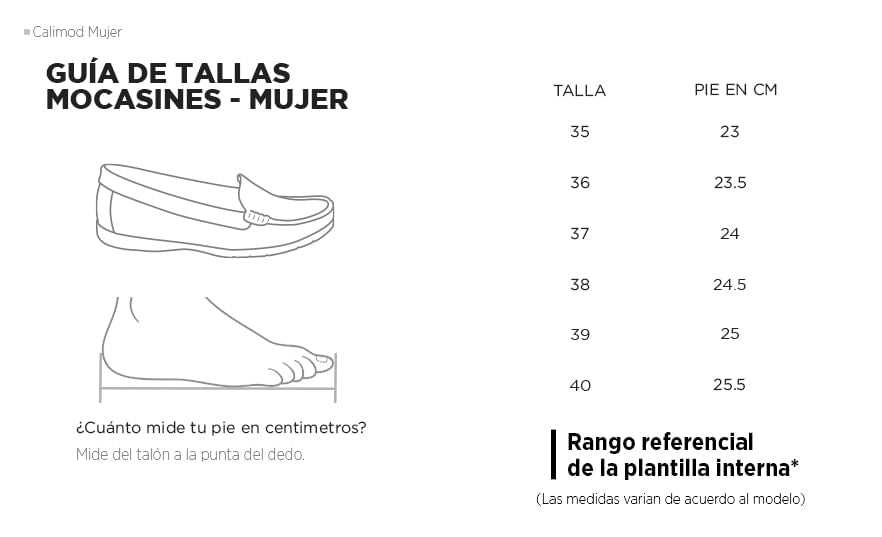 Calimod mujer mocasines