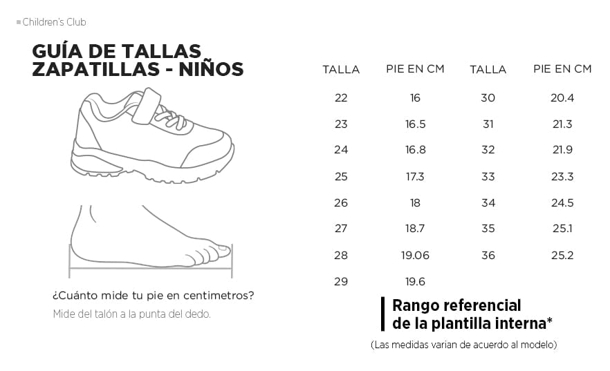 Childrens zapatillas niños
